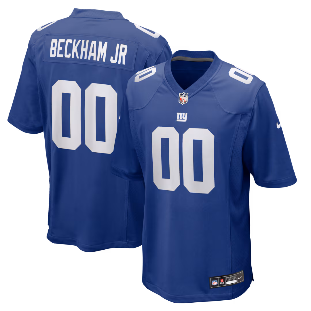 Men's New York Giants Odell Beckham Jr. Nike Royal Team Game Jersey - Ujersey