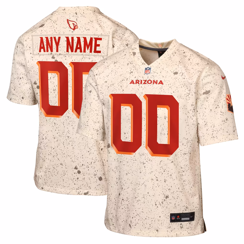 Youth Arizona Cardinals Nike Natural Rivalries Collection Custom Game Jersey - Ujersey