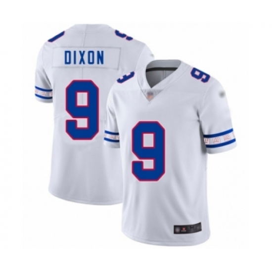 Men's New York Giants #9 Riley Dixon White Team Logo Fashion Limited Football Jersey - Ujersey