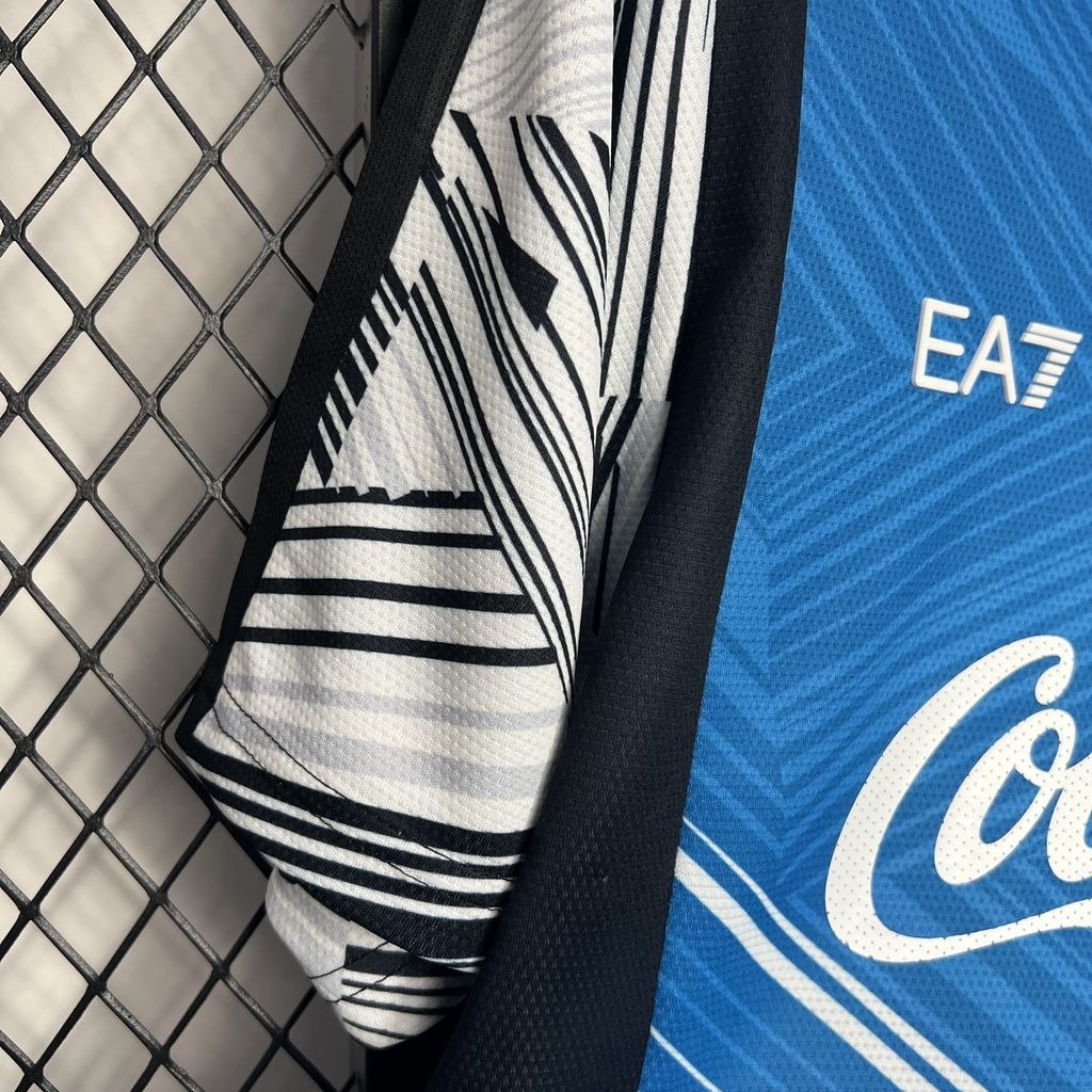 Napoli Soccer Jersey Pre-Match Custom Shirt 2024/25 - ujerseystore