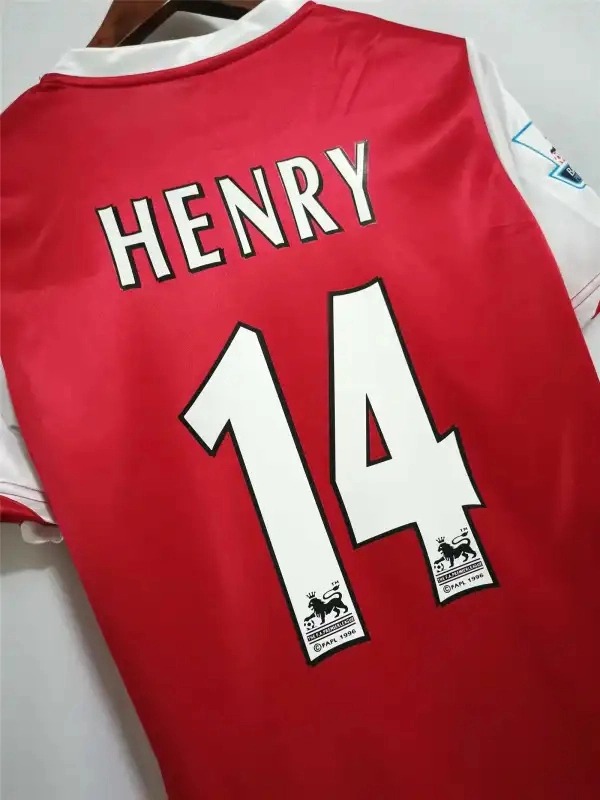 Arsenal Soccer Retro Jersey Home Custom Shirt 2006-08 - ujerseystore