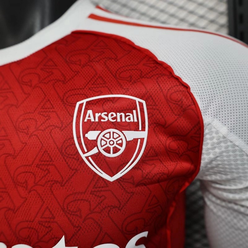 Arsenal Soccer Jersey Home Long Sleeve Shirt 2025/26