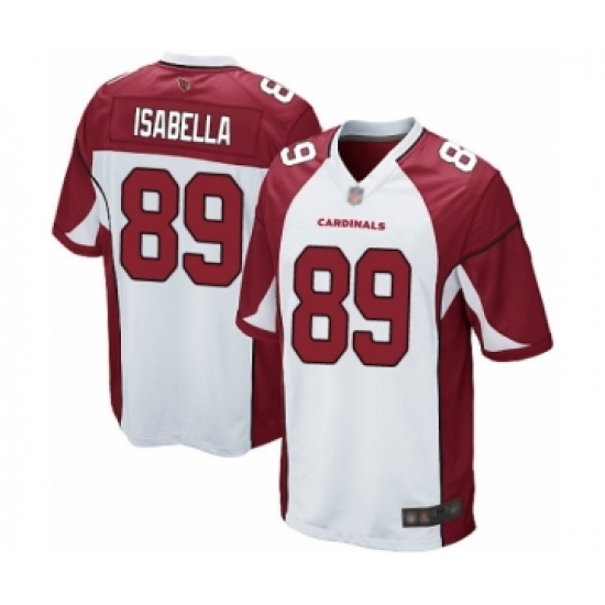 Men's Arizona Cardinals #89 Andy Isabella Game White Football Jersey - Ujersey