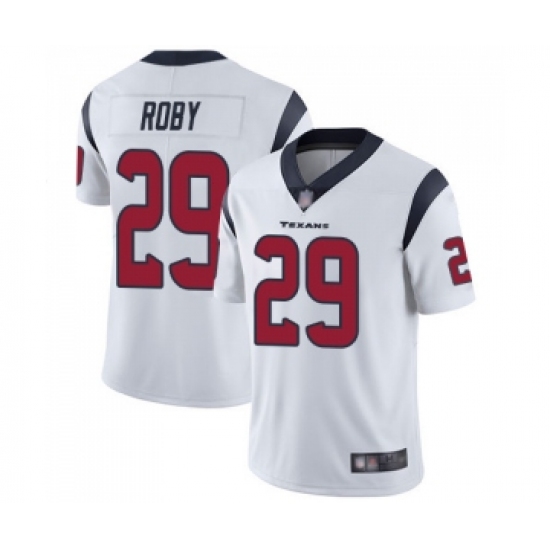 Youth Houston Texans #29 Bradley Roby White Vapor Untouchable Limited Player Football Jersey - Ujersey