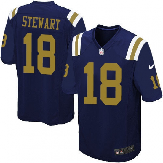 Youth Nike New York Jets #18 ArDarius Stewart Limited Navy Blue Alternate NFL Jersey - Ujersey