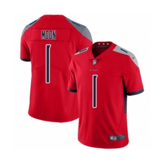 Youth Tennessee Titans #1 Warren Moon Limited Red Inverted Legend Football Jersey - Ujersey