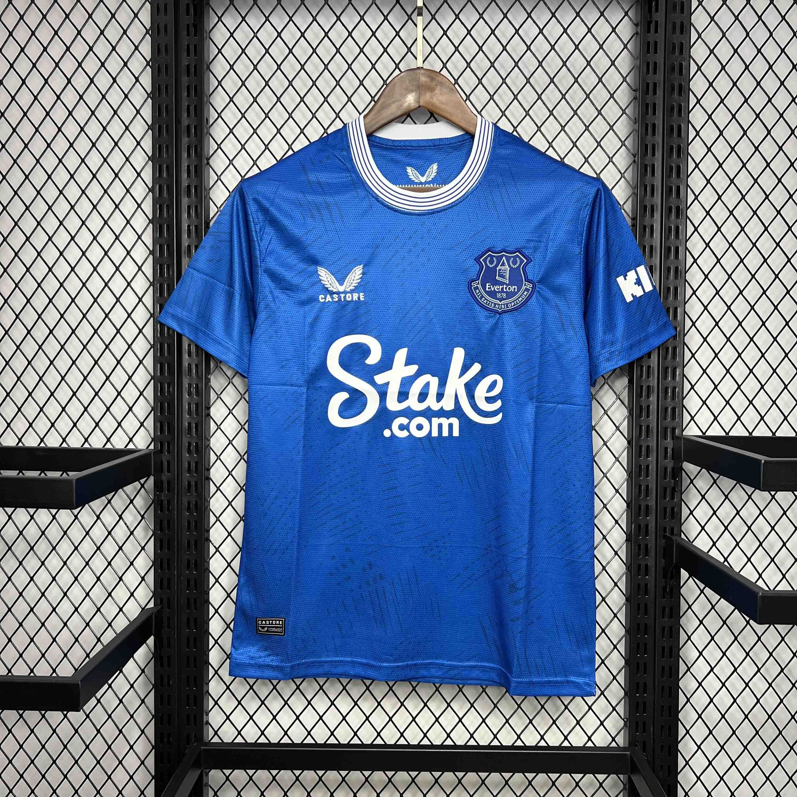 Everton Football Jersey Home Custom Shirt 2024/25 - Ujersey