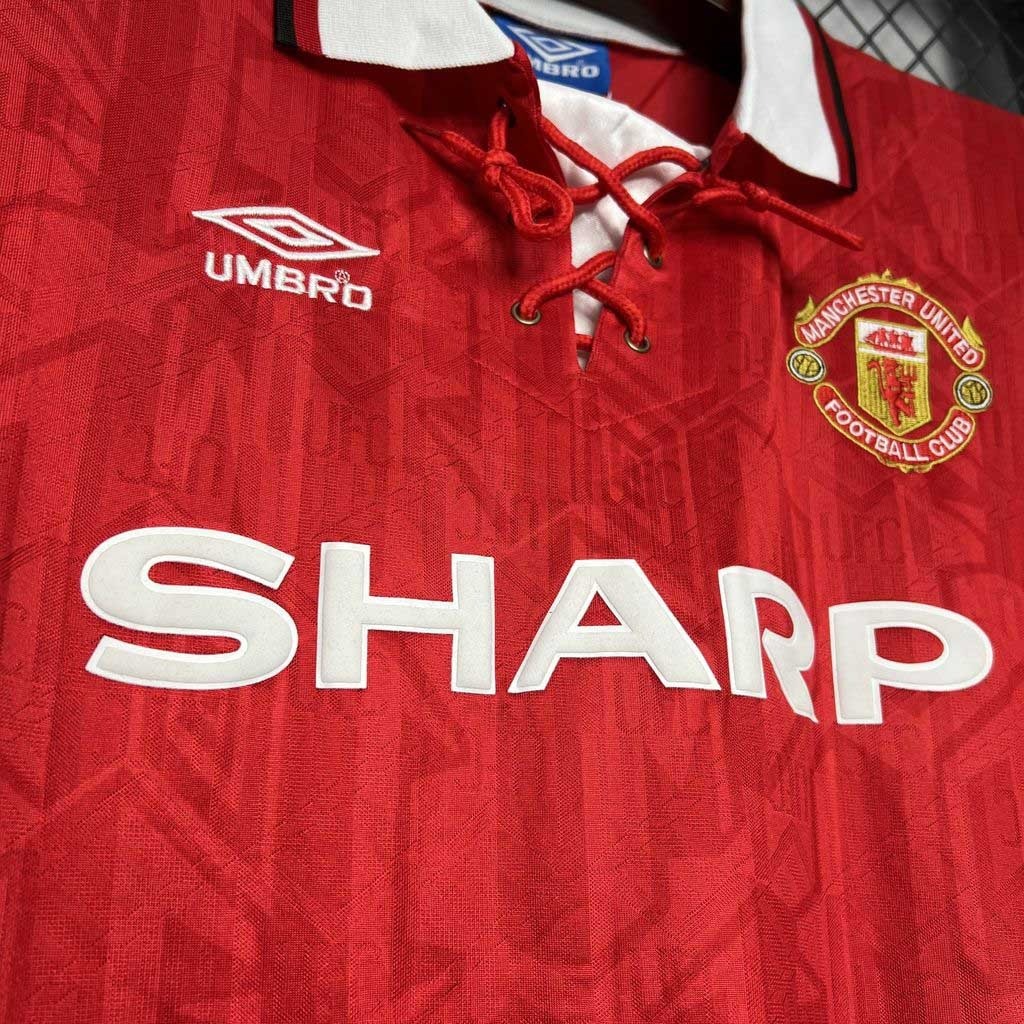 Manchester United Retro Home Football Jersey Shirt 1992/94