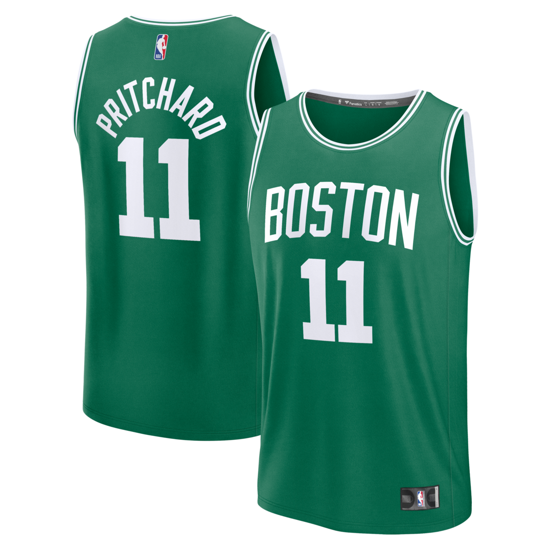 Men's Boston Celtics Payton Pritchard Fanatics Kelly Green Fast Break Replica Jersey - Icon Edition - Ujersey