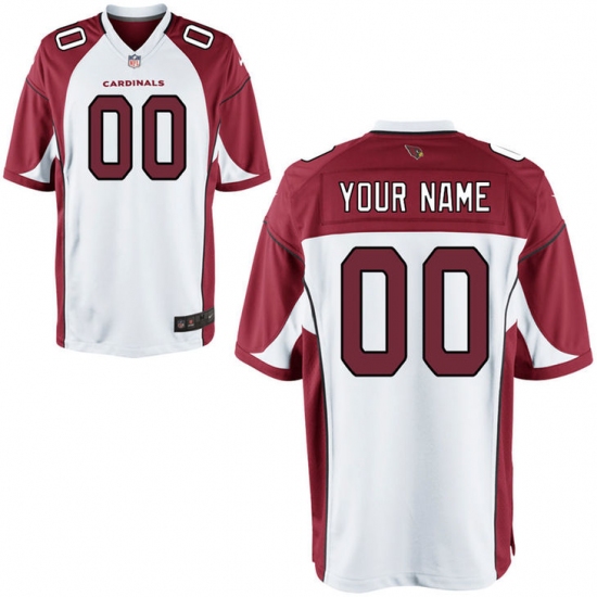 Nike Men's Arizona Cardinals Customized Game White Jersey - Ujersey