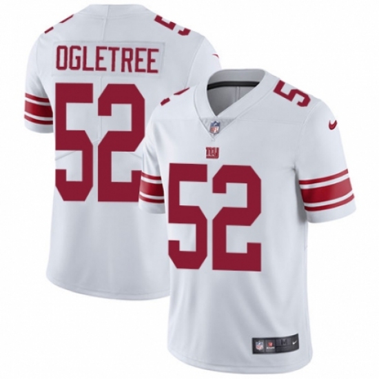 Youth Nike New York Giants #52 Alec Ogletree White Vapor Untouchable Elite Player NFL Jersey - Ujersey