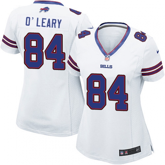 Women's Nike Buffalo Bills #84 Nick O'Leary Game White NFL Jersey - Ujersey