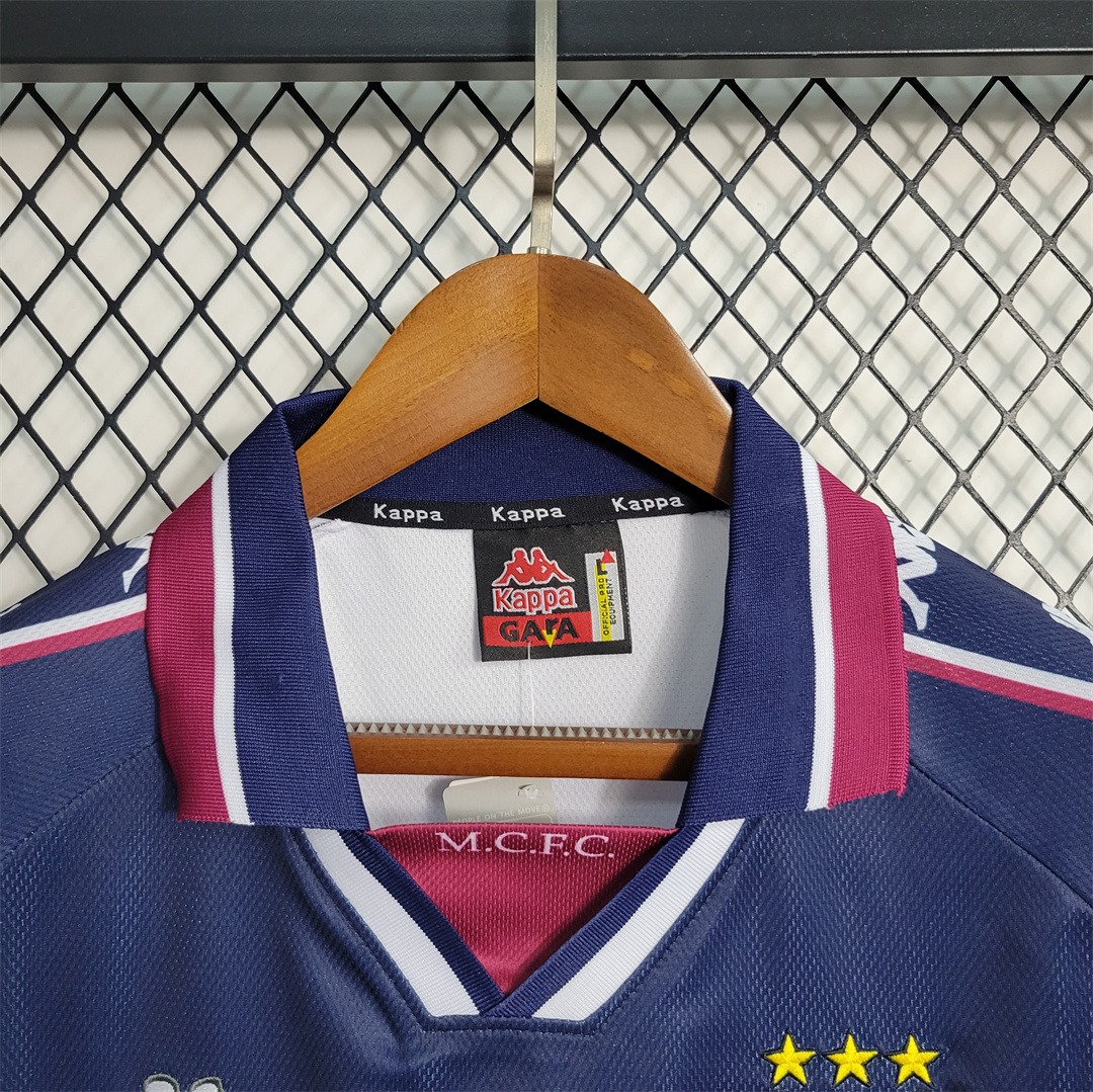 Manchester City Retro Away Football Jersey Shirt 1997/98