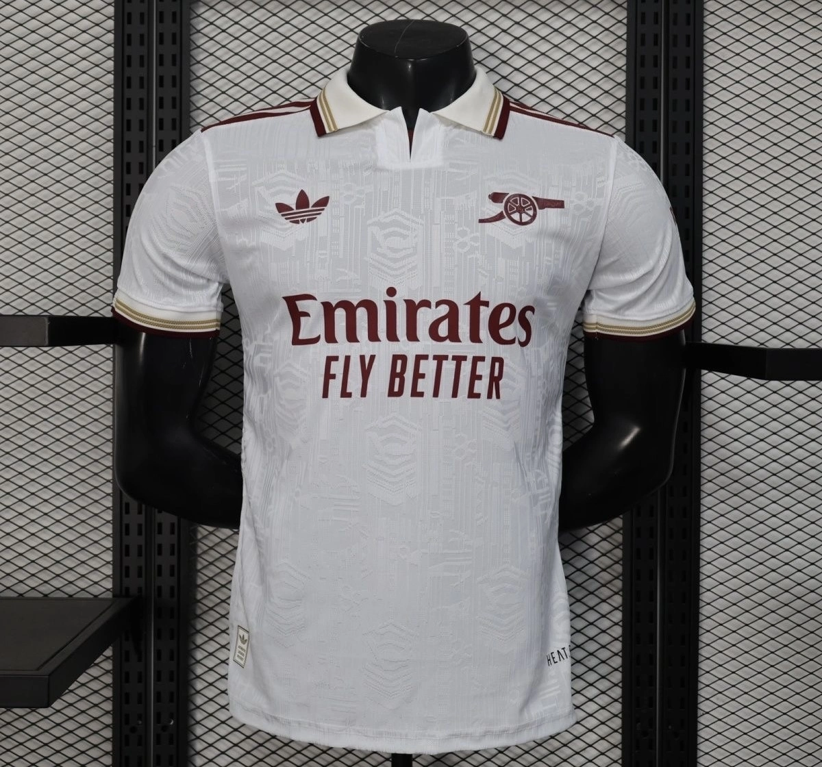 Arsenal Soccer Jersey Third Away Shirt 2025/26