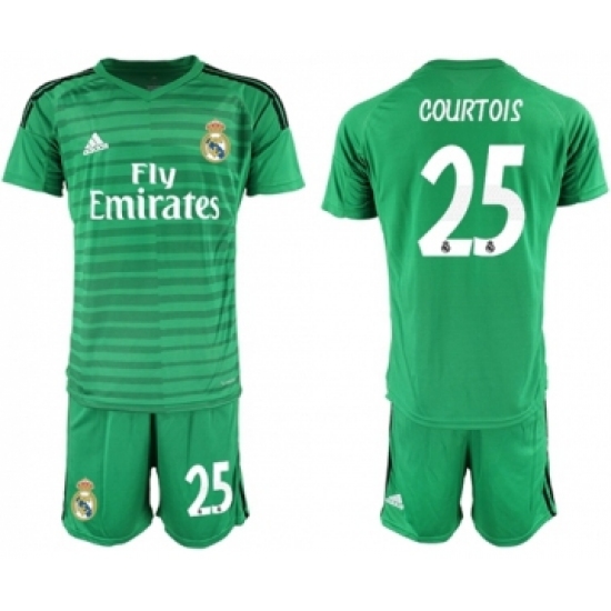 Real Madrid #25 Pacheco Black Long Sleeves Soccer Club Jersey