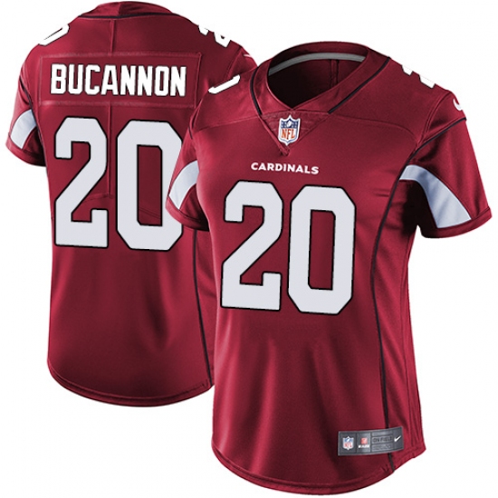 Women's Nike Arizona Cardinals #20 Deone Bucannon Red Team Color Vapor Untouchable Limited Player NFL Jersey - Ujersey
