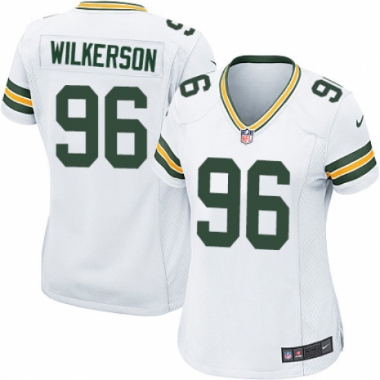 Women's Nike Green Bay Packers #96 Muhammad Wilkerson Game White NFL Jersey - Ujersey