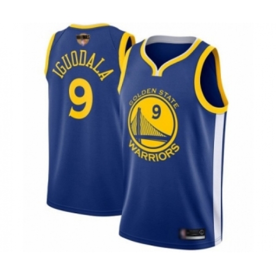 Men's Golden State Warriors #9 Andre Iguodala Swingman Royal Blue 2019 Basketball Finals Bound Basketball Jersey - Icon Edition - Ujersey