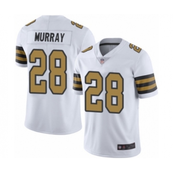 Men's New Orleans Saints #28 Latavius Murray Limited White Rush Vapor Untouchable Football Jersey - Ujersey