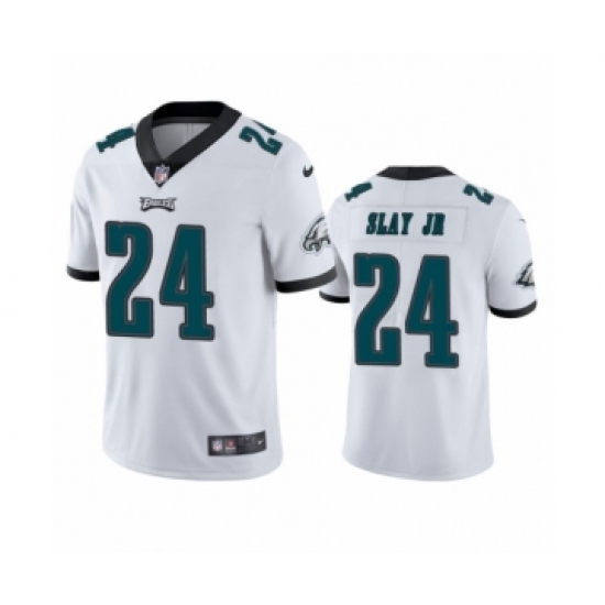 Philadelphia Eagles #24 Darius Slay White Vapor Limited Jersey - Ujersey