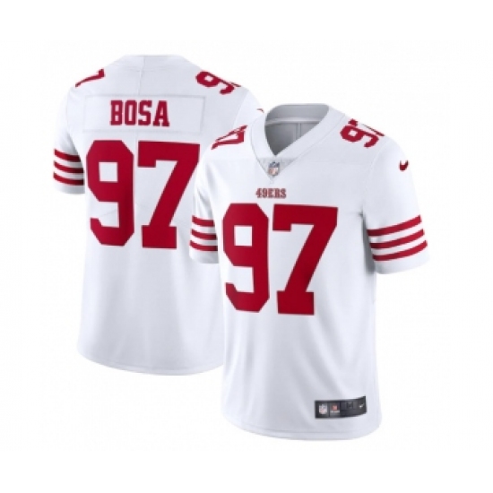 Men's San Francisco 49ers #97 Nike Bosa 2022 New White Vapor Untouchable Stitched Jersey - Ujersey