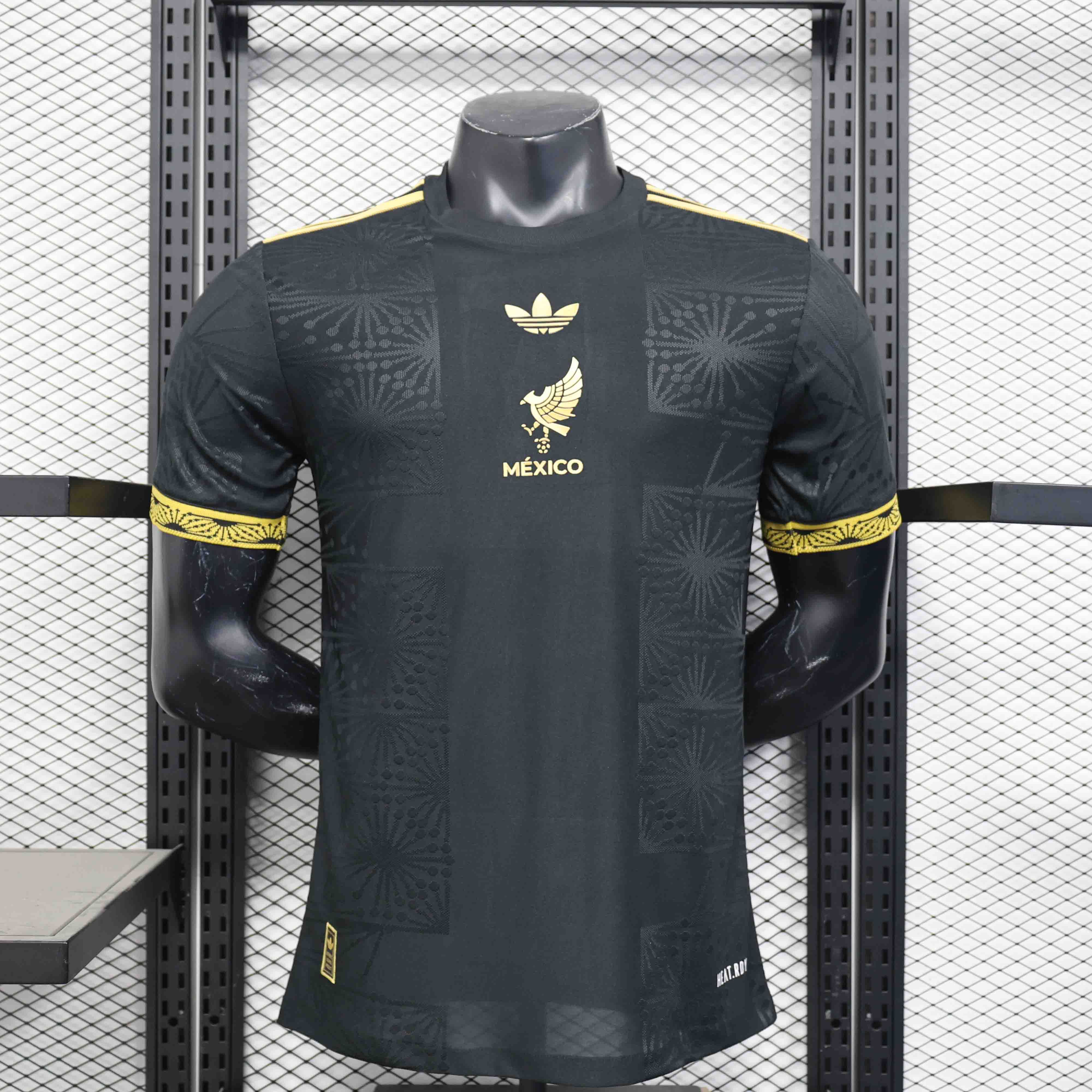 Mexico Gold Cup Black Special Soccer Jersey 2025 - Ujersey NHL