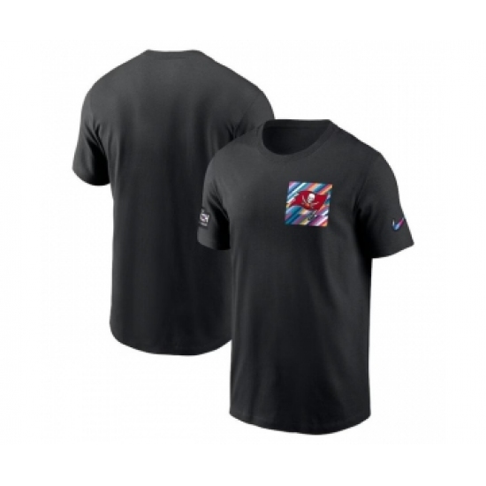 Men's Tampa Bay Buccaneers Black 2023 Crucial Catch Sideline Tri-Blend T-Shirt - Ujersey