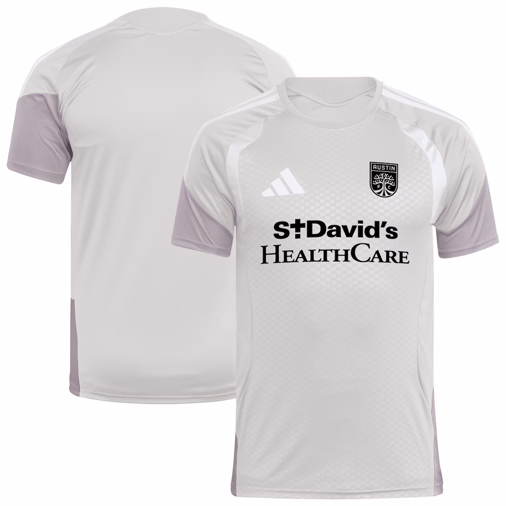 Men's Austin FC Silver 2026 Competition Training Jersey