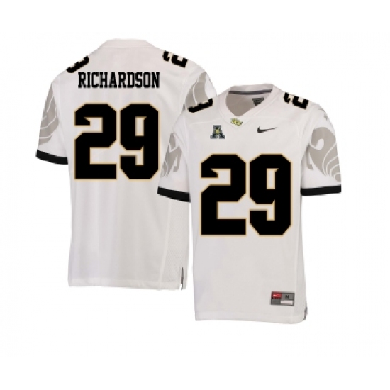 UCF Knights 29 Cordarrian Richardson White College Football Jersey - Ujersey