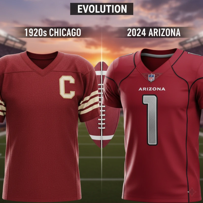 Arizona Cardinals Jersey History: Authentic Gear Evolution - SUjersey01