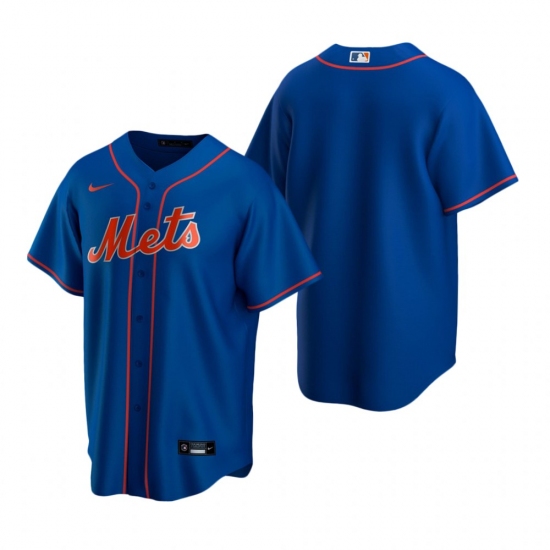 Men's Nike New York Mets Blank Royal Alternate Stitched Baseball Jersey - Ujersey