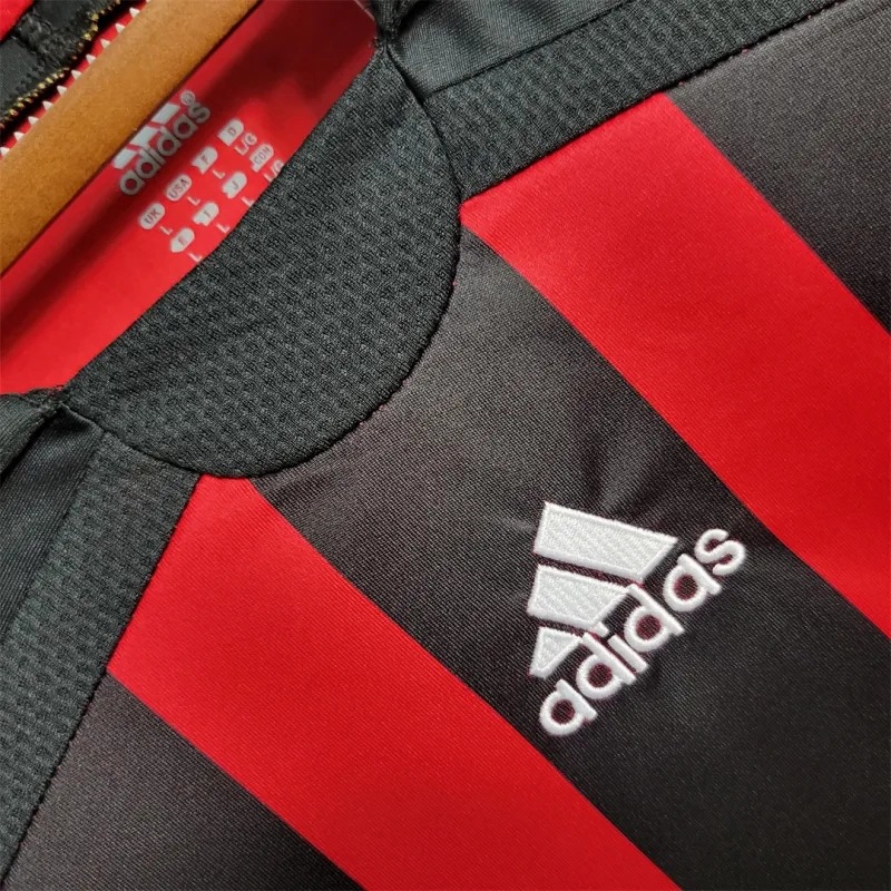 AC Milan Retro Soccer Jersey Home Long Sleeve Custom Shirt 2006/07 - ujerseystore
