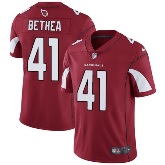 Youth Nike Arizona Cardinals #41 Antoine Bethea Red Team Color Vapor Untouchable Limited Player NFL Jersey - Ujersey