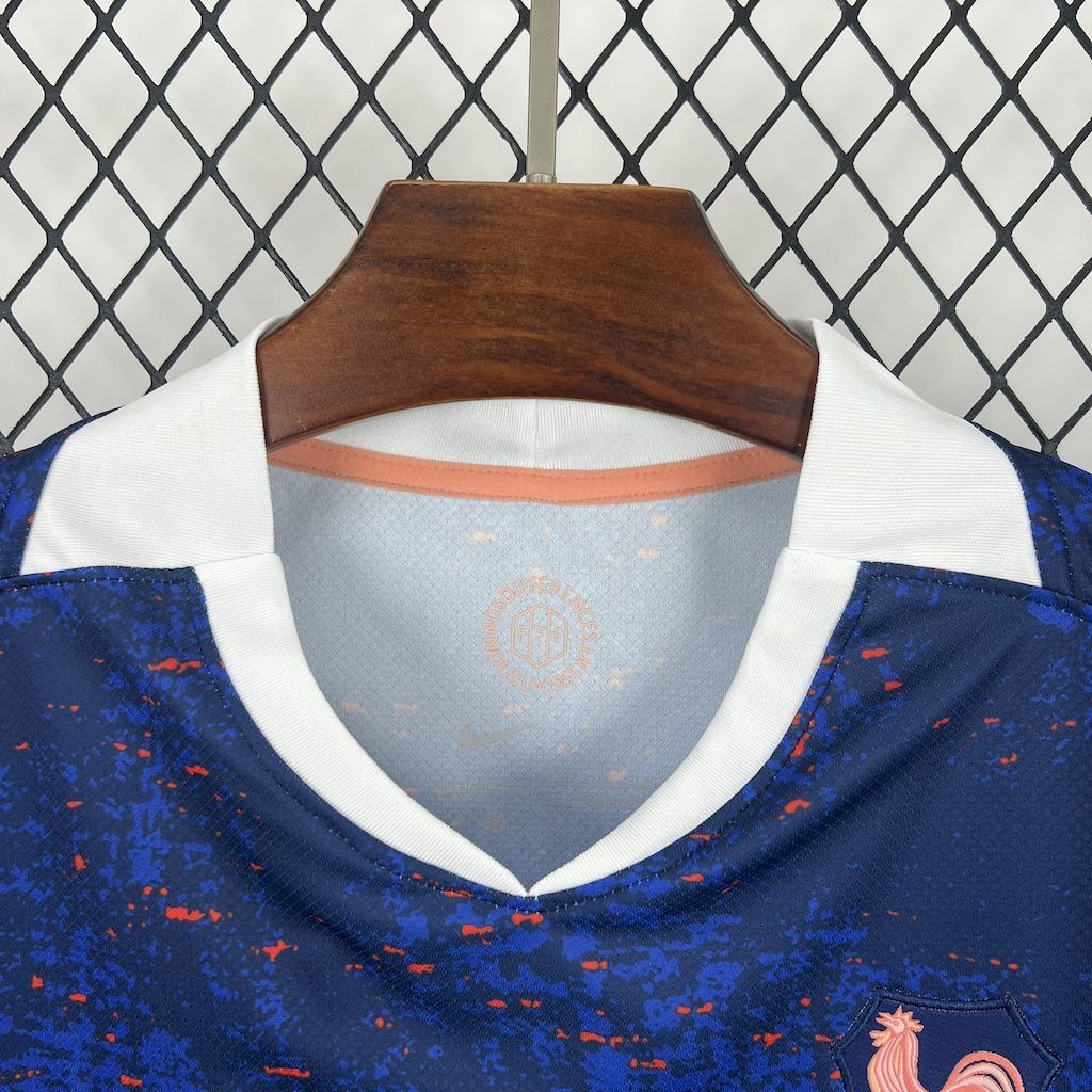 France Soccer Jersey Home Women's Custom Shirt 2025 - ujerseystore