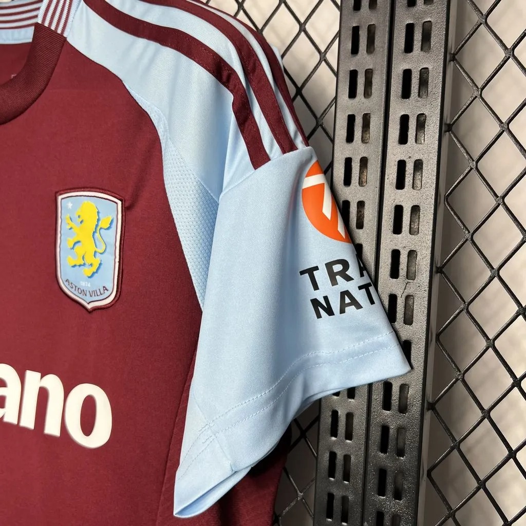 Aston Villa Football Jersey Home Custom Shirt 2024/25 - ujerseystore