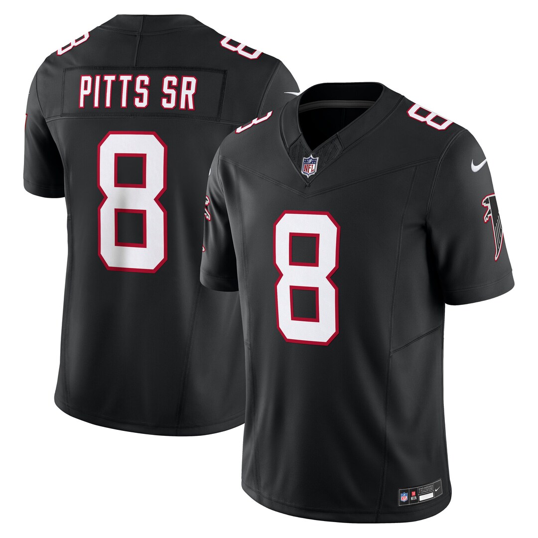 Men's Atlanta Falcons Kyle Pitts Sr. Nike Black Vapor F.U.S.E. Limited Jersey - Ujersey