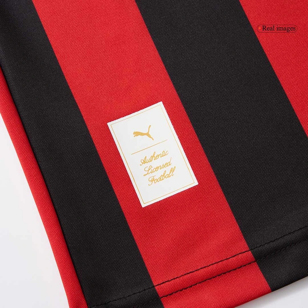 AC Milan Soccer Jersey 125th Anniversary Long Sleeve Custom Shirt 2024/25 - ujerseystore