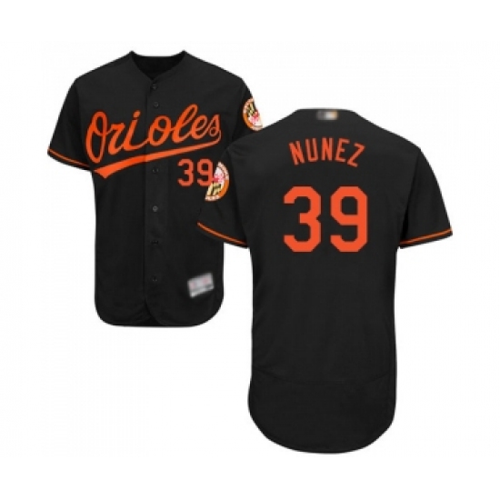 Men's Baltimore Orioles #39 Renato Nunez Black Alternate Flex Base Authentic Collection Baseball Jersey - Ujersey
