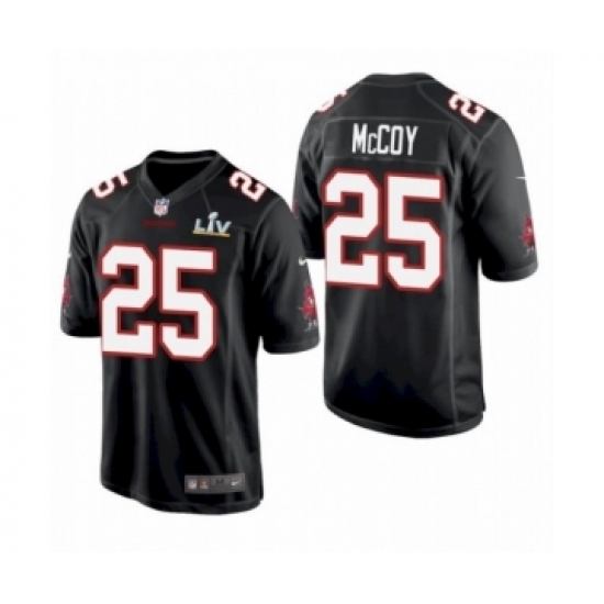 Women's Tampa Bay Buccaneers #25 LeSean McCoy Black Fashion Super Bowl LV Jersey
