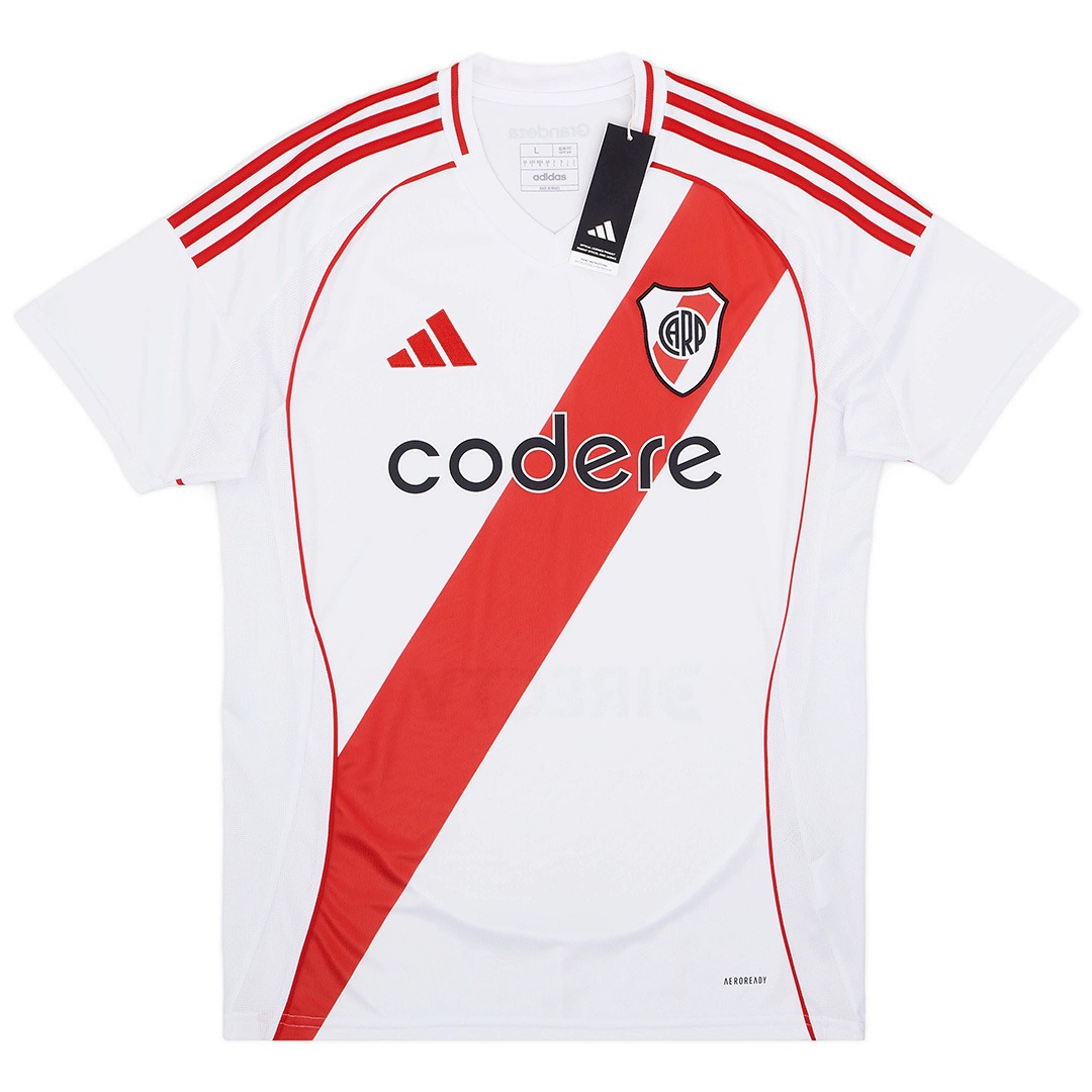 River Plate Soccer Jersey Home Custom Shirt 2024/25 - ujerseystore