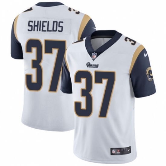 Youth Nike Los Angeles Rams #37 Sam Shields White Vapor Untouchable Limited Player NFL Jersey - Ujersey