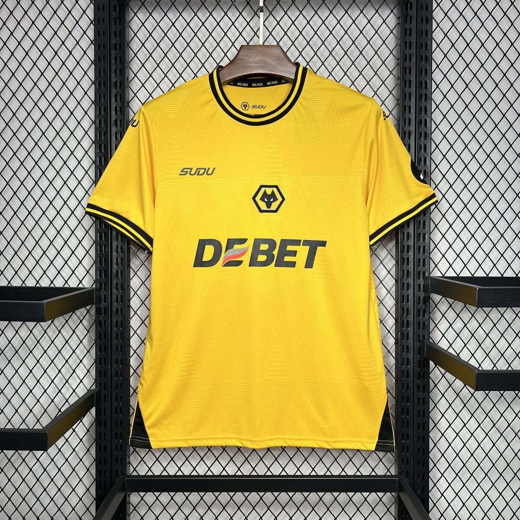 Wolves Football Jersey Home Custom Shirt 2024/25 - ujerseystore