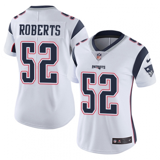 Women's Nike New England Patriots #52 Elandon Roberts White Vapor Untouchable Limited Player NFL Jersey - Ujersey