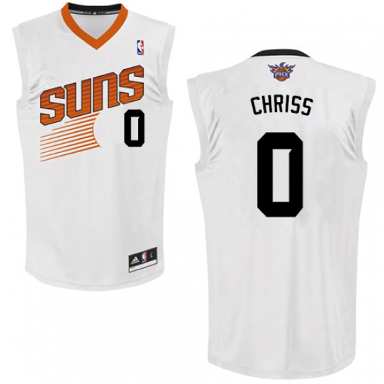 Men's Adidas Phoenix Suns #0 Marquese Chriss Swingman White Home NBA Jersey - Ujersey