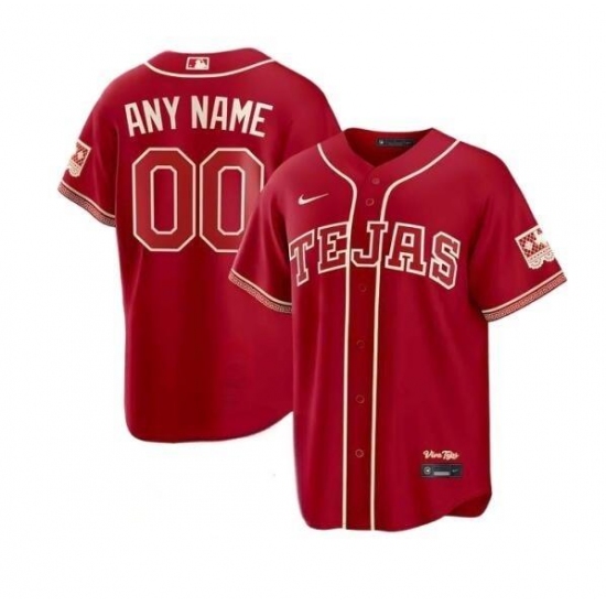 Custom Texas Rangers 2026 City Connect Stadium Baseball Stitched Jersey