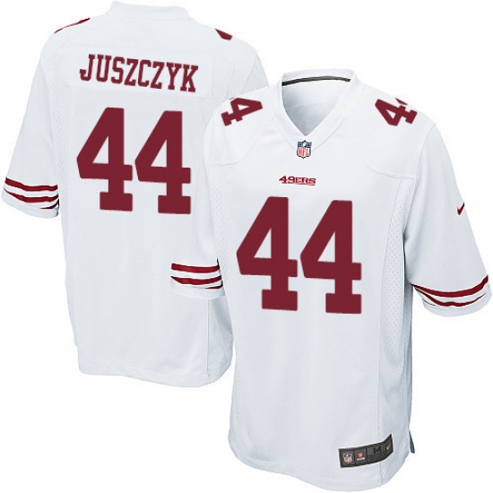 Men's Nike San Francisco 49ers #44 Kyle Juszczyk Game White NFL Jersey