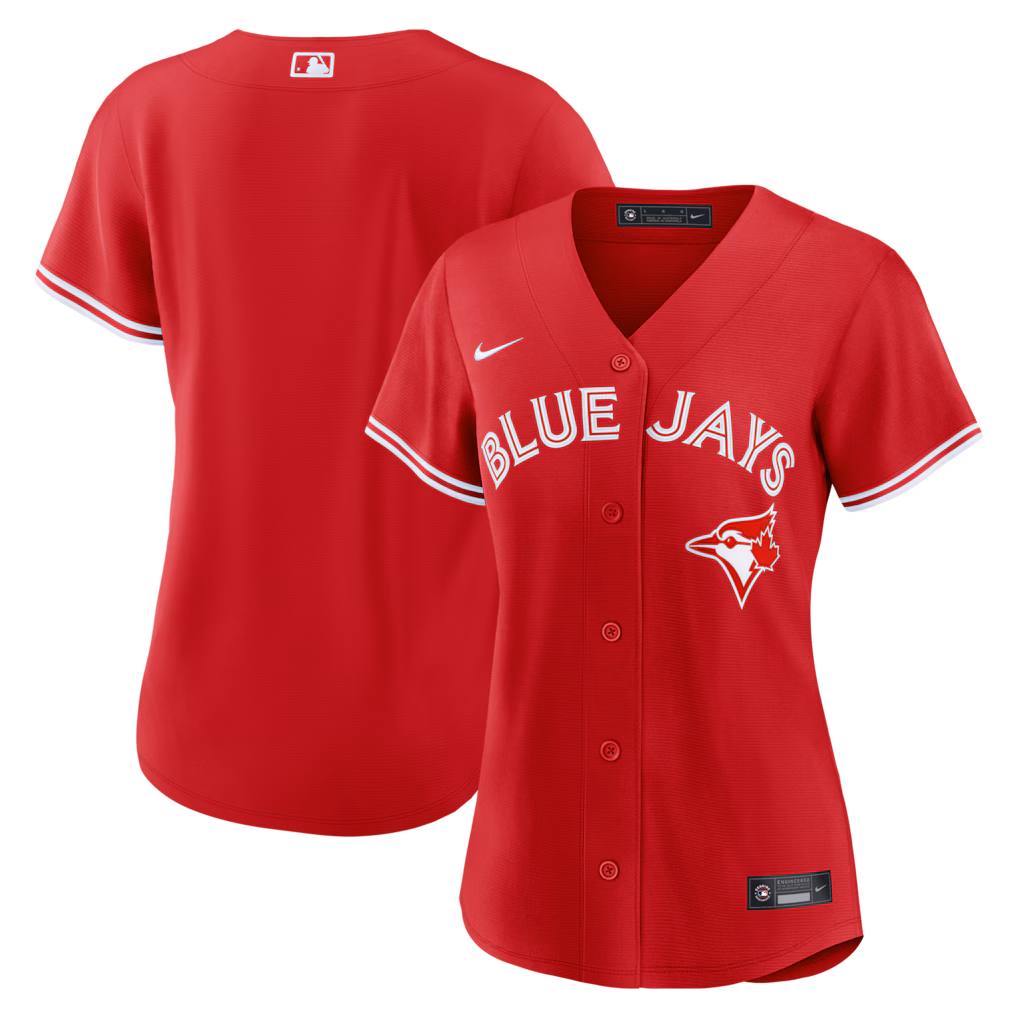 Women's Toronto Blue Jays Nike Red Alternate Replica Jersey - Ujersey