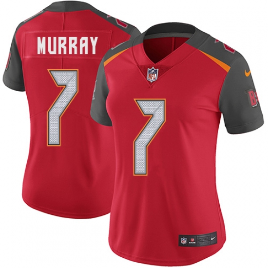 Women's Nike Tampa Bay Buccaneers #7 Patrick Murray Red Team Color Vapor Untouchable Limited Player NFL Jersey - Ujersey
