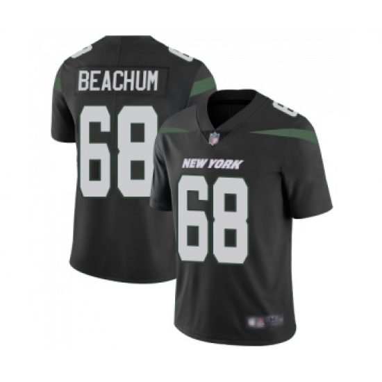 Men's New York Jets #68 Kelvin Beachum Black Alternate Vapor Untouchable Limited Player Football Jersey - Ujersey