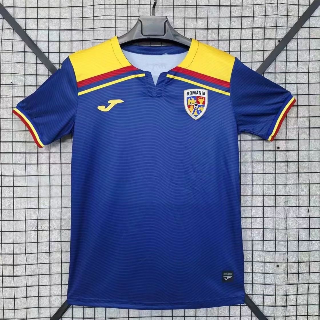 Romania Soccer Jersey Third Away Custom Shirt 2025/26 - ujerseystore